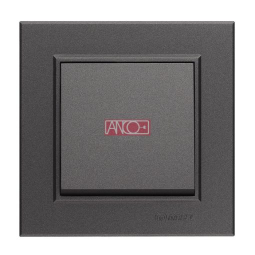 Karea 1 pole switch, anthracite